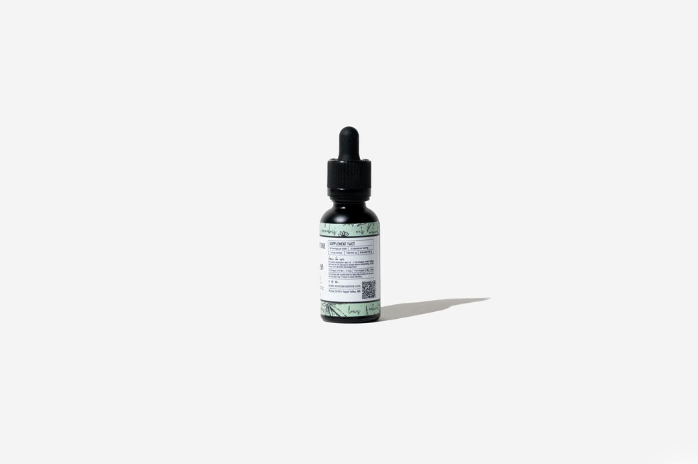 MN Chillin Hemp-Derived THC Tincture Supplement Facts