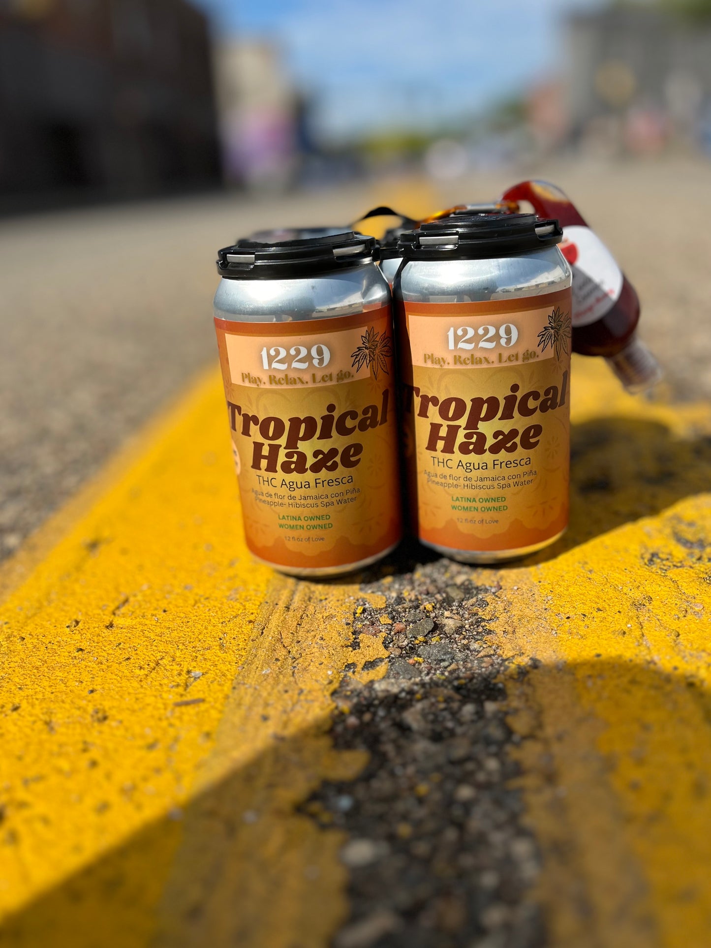 1229: Tropical Haze THC Agua Fresca